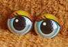 Глаза для игрушек - рисованные ГК-35-186ав Глаза круглые 35мм