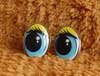 Глаза для игрушек - рисованные ГО-25-18 Глаза овальные 25мм