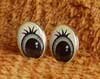 Глаза для игрушек - рисованные ГО-25-63 Глаза овальные 25мм