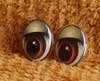 Глаза для игрушек - рисованные ГО-30-72 Глаза овальные 30мм