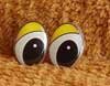 Глаза для игрушек - рисованные ГО-30-81 Глаза овальные 30мм