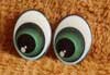 Глаза для игрушек - рисованные ГО-45-34в Глаза овальные 45мм