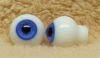 Глаза для кукол стеклянные 10мм LIGHT-VIOLET