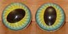 Глаза для игрушек - хрустальные gk-22-62 Глаза круглые