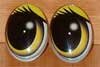 Глаза для игрушек - рисованные go-25-1 Глаза овальные