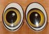 Глаза для игрушек - рисованные go-25-66 Глаза овальные