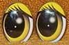 Глаза для игрушек - рисованные go-35-1 Глаза овальные