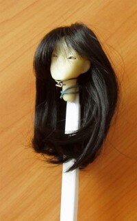 Кукольный парик ручной работы, марки ELITE - А2110-1 (13-15cm)