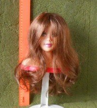 Кукольный парик марки ЛЮКС - BL-012 - KOR (23-25см)