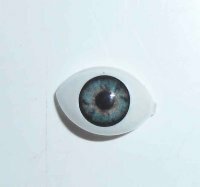 Глаза для кукол, акриловые - 8x6мм (04-GREEN-GREY)