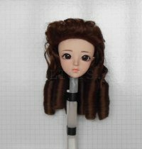 Парик для куклы, ручной работы, ELITE - А715-10 (23-25cm)