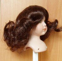 Кукольный парик ручной работы, марки ELITE - А09-32 (23-25см)