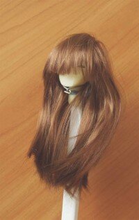 Кукольный парик ручной работы, марки ELITE - А2110-27 (15-17см)