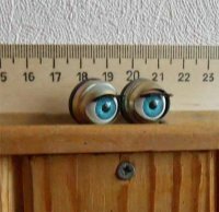 Глаза закрывающиеся для кукол 15m - 17мм