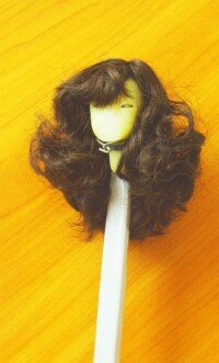 Кукольный парик ручной работы, марки ELITE - А2136-4 (13-15см)