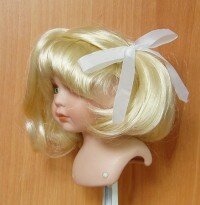Кукольный парик ручной работы, марки ELITE - А968-613 (23-25cm)