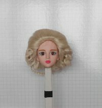 Парик для куклы, ручной работы, ELITE - А59-Моцарт (15-17см)