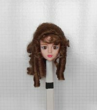 Парик для куклы, ручной работы, ELITE - А58-10/22B (15-17cm)