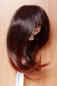 Кукольный парик ручной работы, марки ELITE - А2129-TT1B/KB13 (15-17cm)