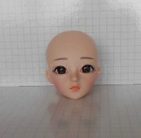 Голова для куклы, окружность - 24см