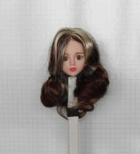 Парик для куклы, ручной работы, ELITE - А2131-KB33/KB88 (15-17cm)