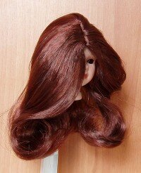 Кукольный парик ручной работы, марки ELITE - А2132-KB30 (15-17cm)