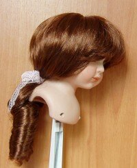 Кукольный парик ручной работы, марки ELITE - А32-27 (23-25см)