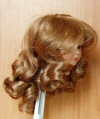 Кукольный парик ручной работы, марки ELITE - А2135-27D (15-17см)