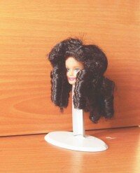 Кукольный парик марки ЛЮКС - ML 2-22 (9-12см)
