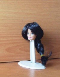 Кукольный парик марки ЛЮКС - ML 02-14(9-12см)